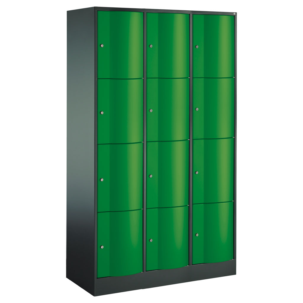 Großraum-Schließfachschrank, 3-reihig Großraum-Schließfachschrank, 3-reihig