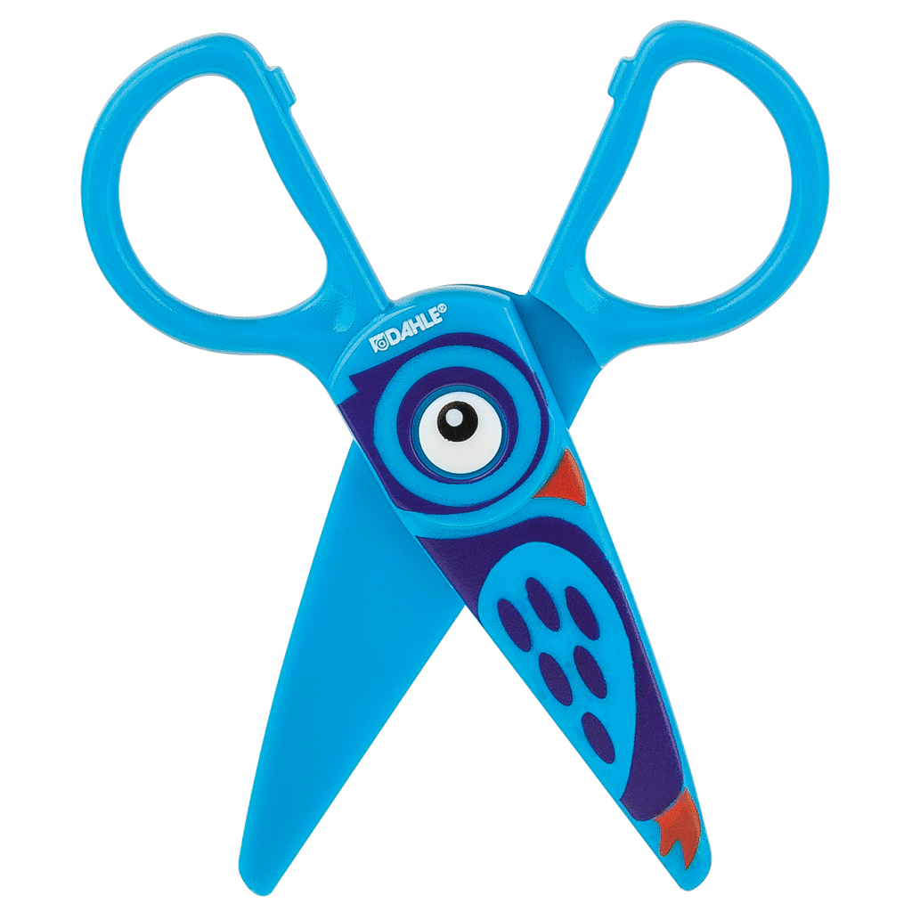 Kinderschere aus Kunststoff-Bild Auf diesem Bild ist das Produkt mit der Art.Nr.: W-93725 zu sehen