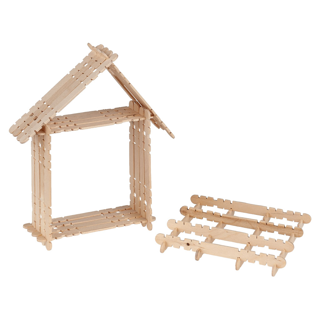 Holzstäbchen in Box