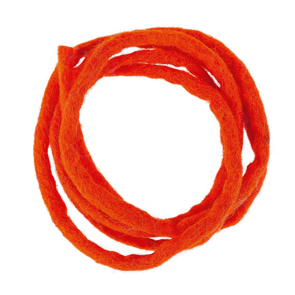 Filzkordel in Einzelfarben, 1 m lang Filzkordel in Einzelfarben, 1 m lang