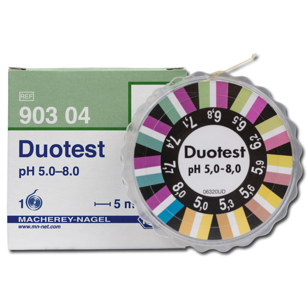 W-50191 DUOTEST-Indikatorpapier pH-Meßbereich 5,0-8,0