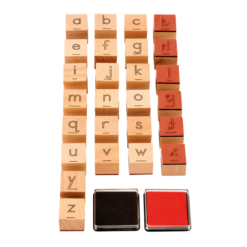 Toys for Life® Stamp the letter – Buchstabenstempel Toys for Life® Stamp the letter – Buchstabenstempel