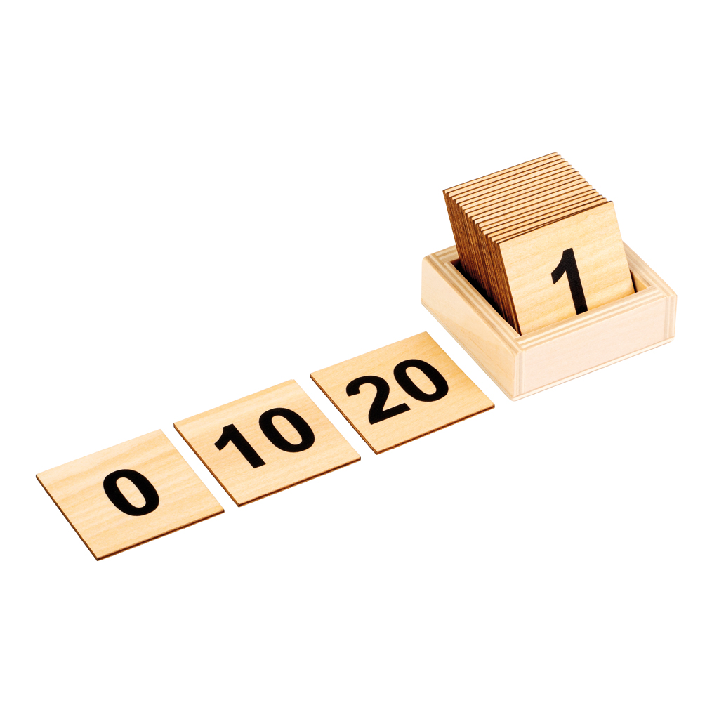 Educo® Nummernkarten 0-20
