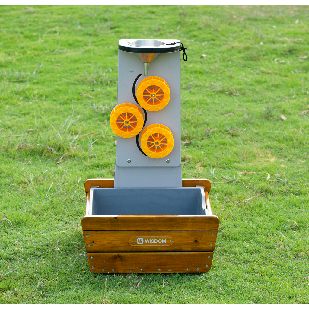 Wasserspiel Wasserräder