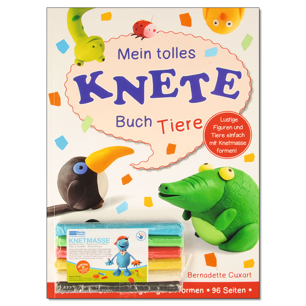 Mein tolles Knete-Buch – Tiere