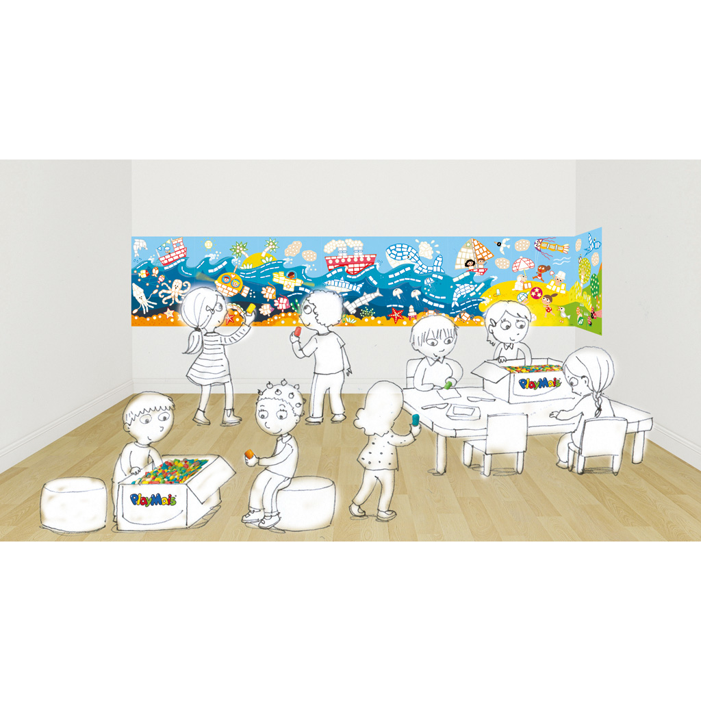 PlayMais® Wandbild, 28 Vorlagen in DIN A3
