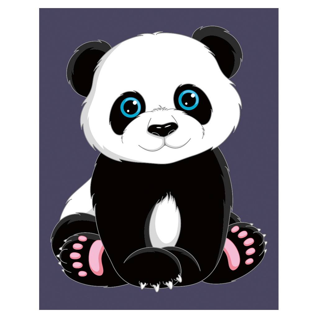 Malen nach Zahlen Tierbilder