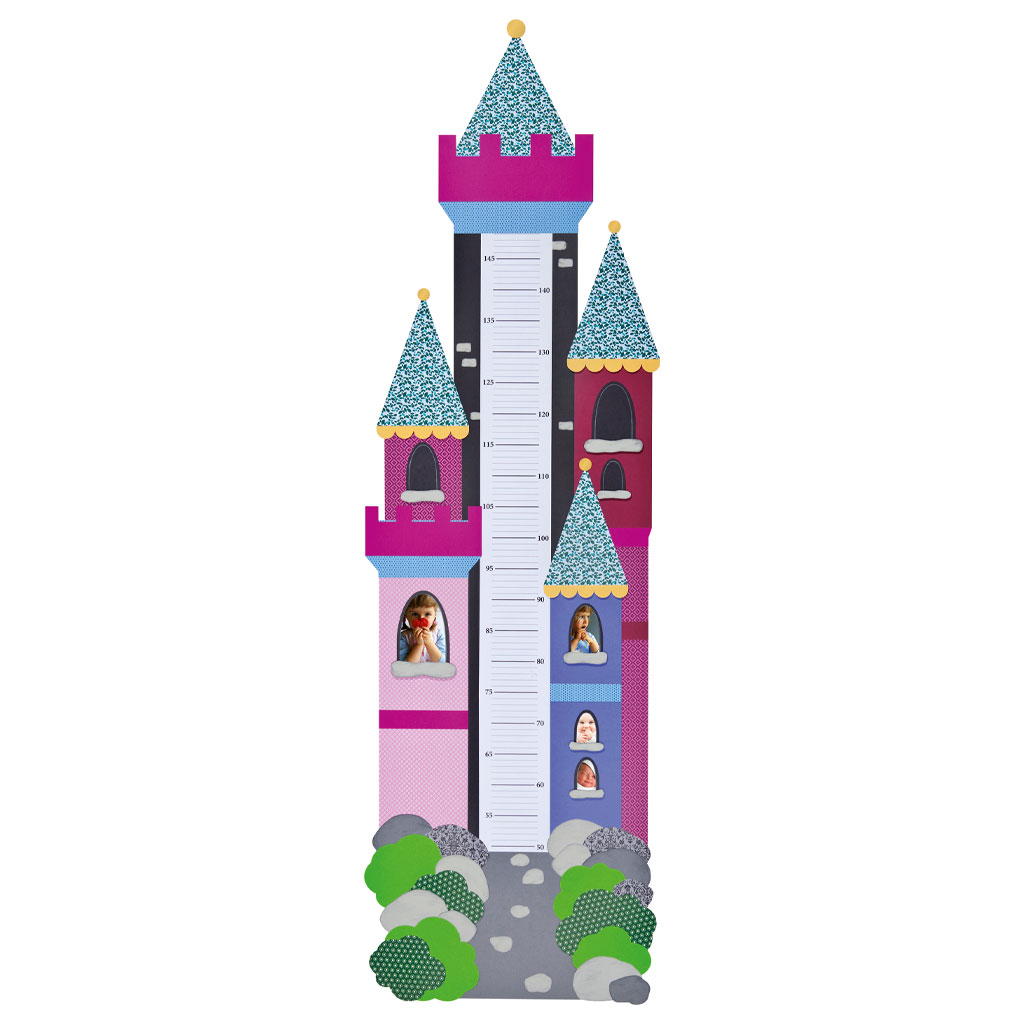 Folia® Messlatten-Set Schloss/Straße, 34 Teile Folia® Messlatten-Set Schloss/Straße, 34 Teile