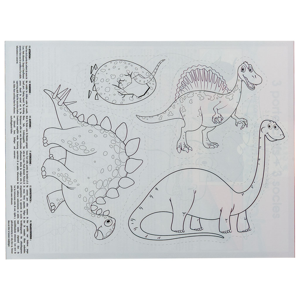 Schlüsselanhänger Dinos zum Selbstgestalten