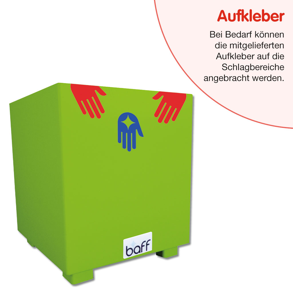 Kindertrommelhocker - Cajonhocker in verschiedenen Farben