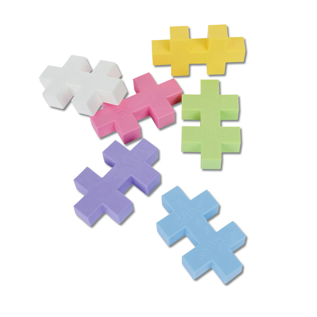PlusPlus® Bausteine Midi in Pastellfarben