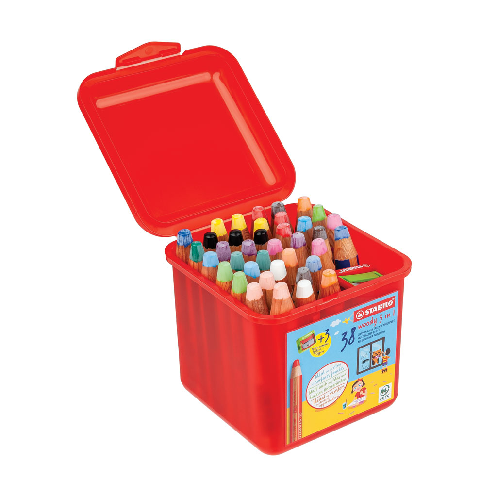 Stabilo® Woody 3 in 1 in 38er-Box Stabilo® Woody 3 in 1 in 38er-Box