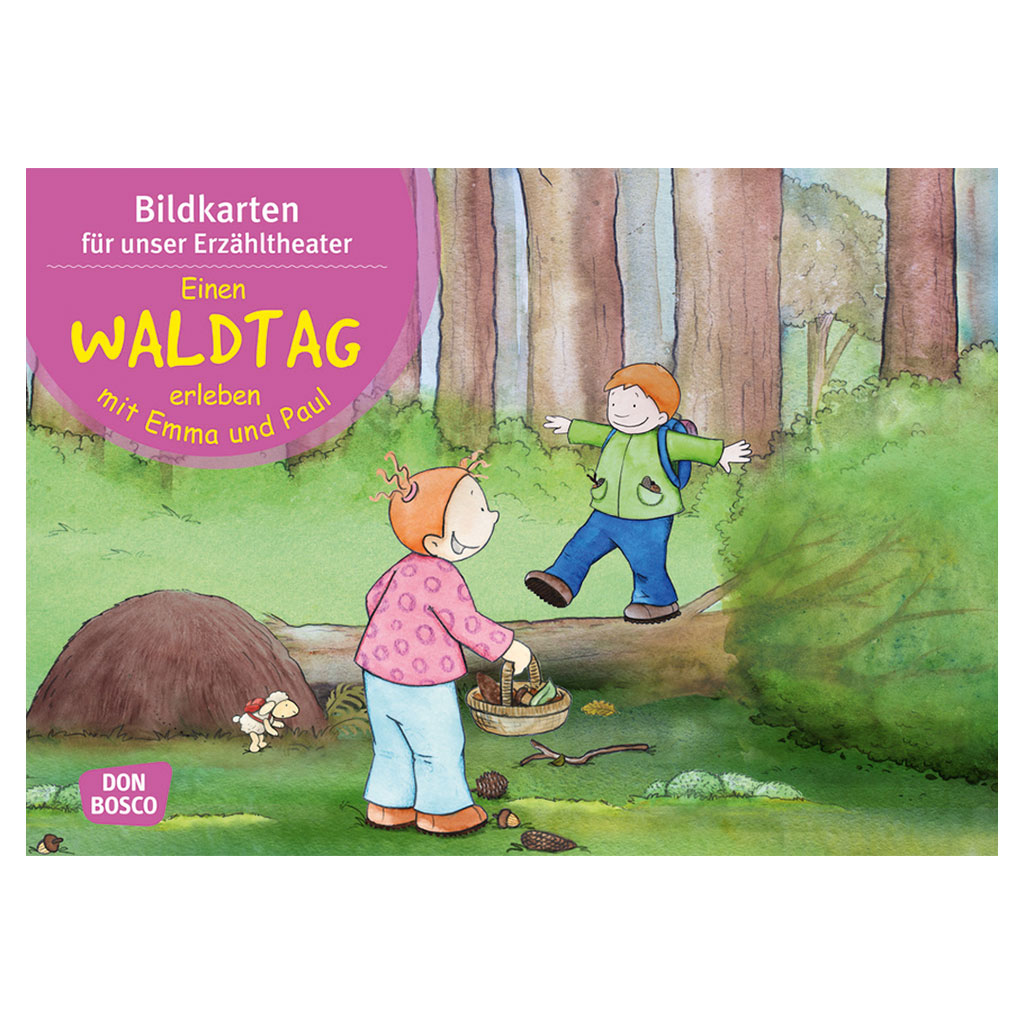 Kamishibai Einen Waldtag erleben mit Emma und Paul