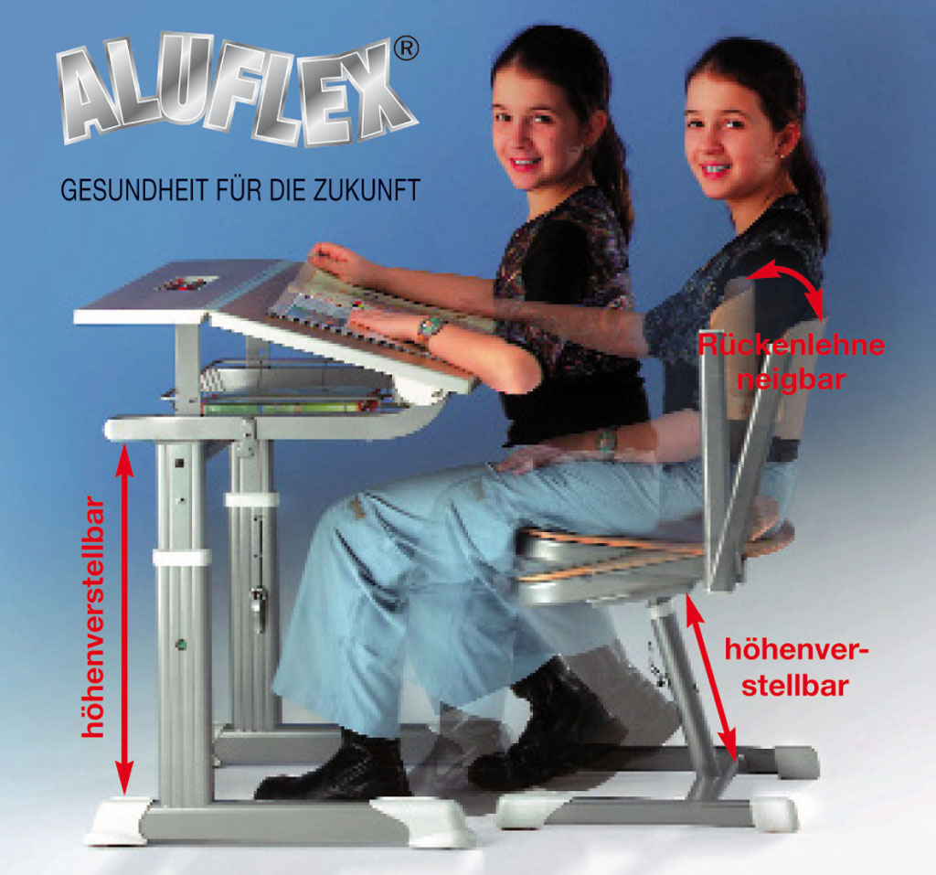 Aluflex® Schülerstuhl – Größe 2