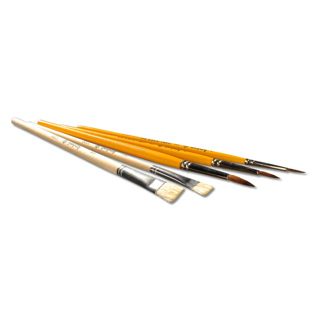 Leonhardy® Schulmalpinselset, 5 Stück