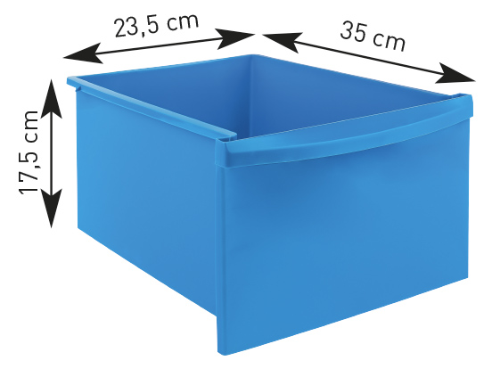Modulus® Rollcontainer-System mit großen Schubladen