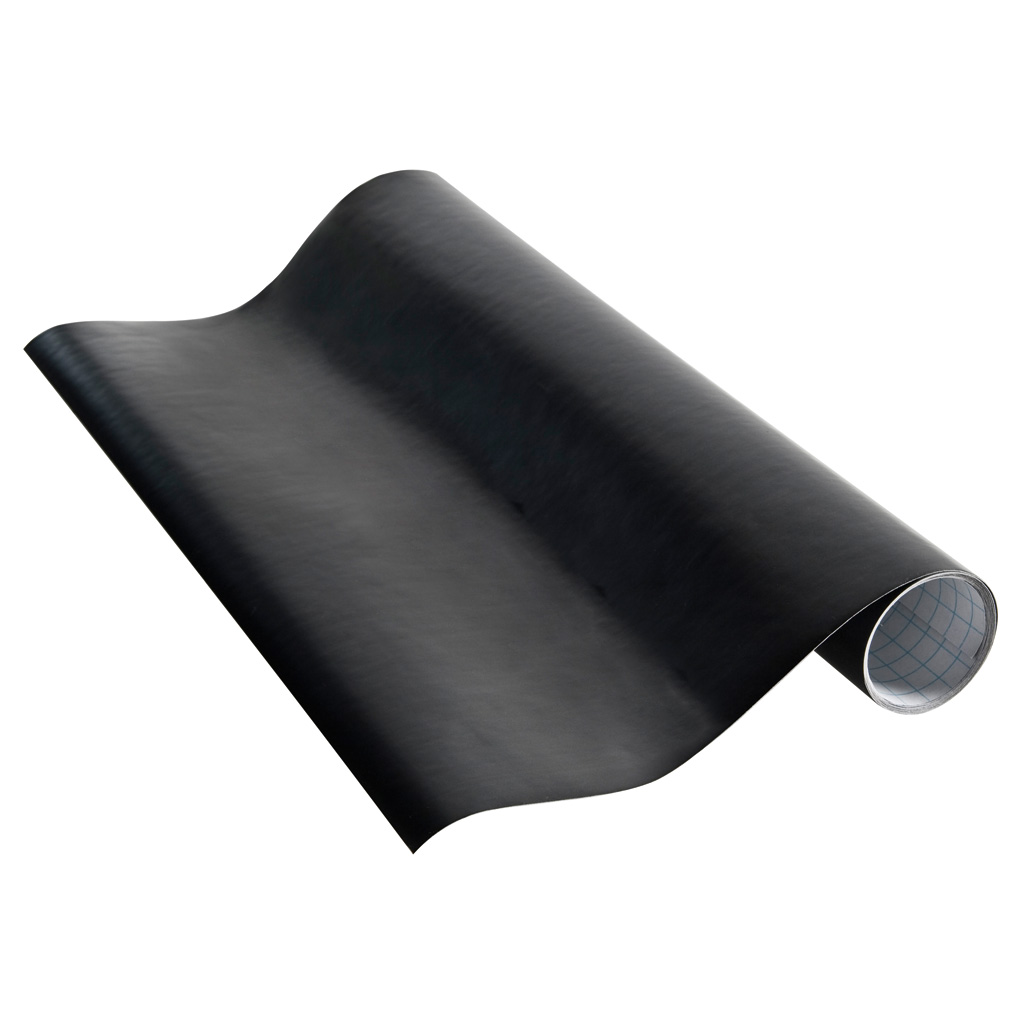 Folia® Selbstklebende Tafelfolie Schwarz, inkl. Kreide