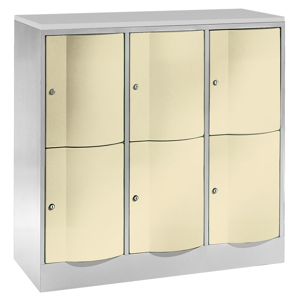 Großraum-Schließfachschrank, 3-reihig Großraum-Schließfachschrank, 3-reihig