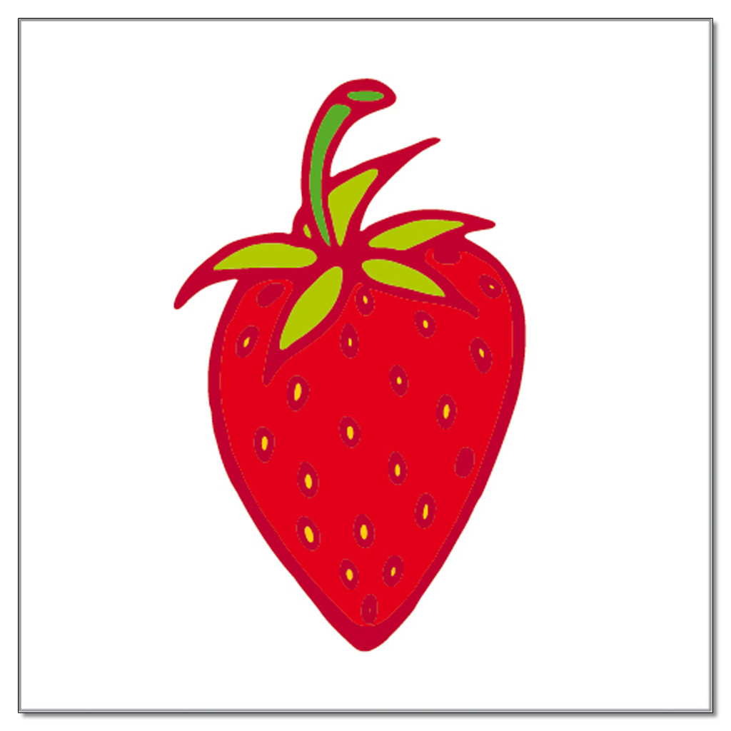 Erkennungsbildchen - Sticker, 24 Motive