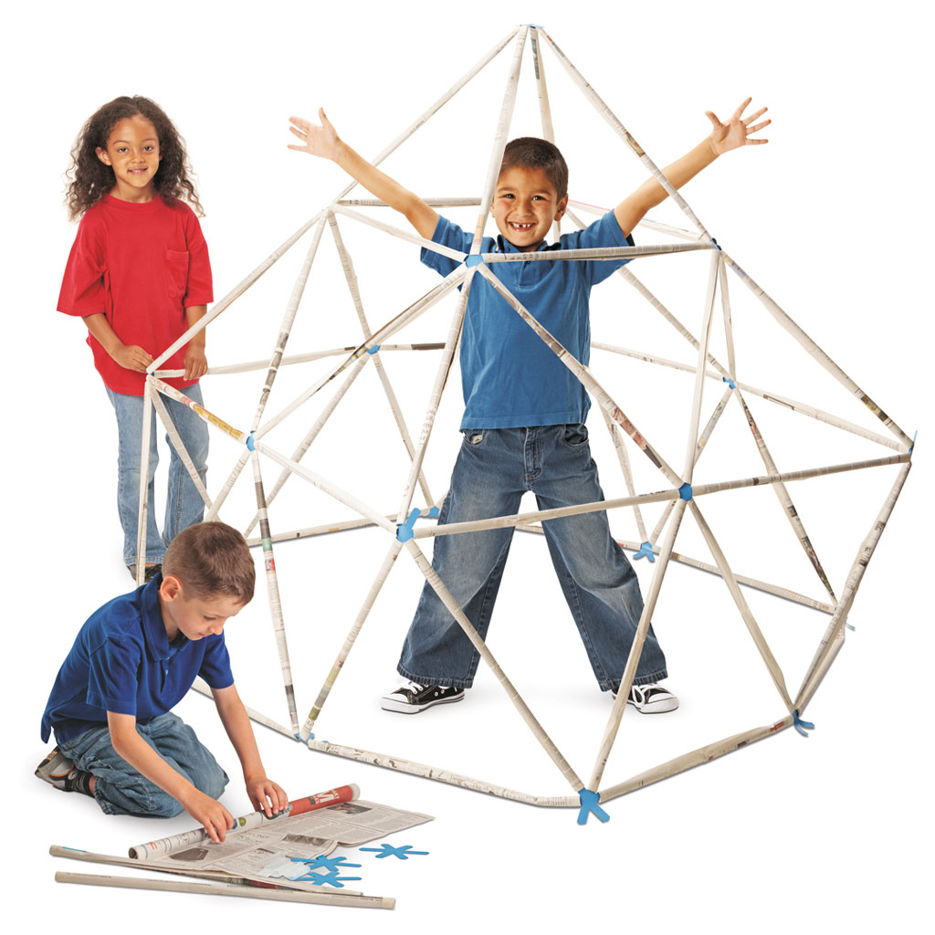 temp92103a_zeitungspapier_konstruktionen_aufbauYdLeK4SZ8LuDZ Zeitungspapier-Konstruktionen, 36 Verbindungen, 200 Stabröhren