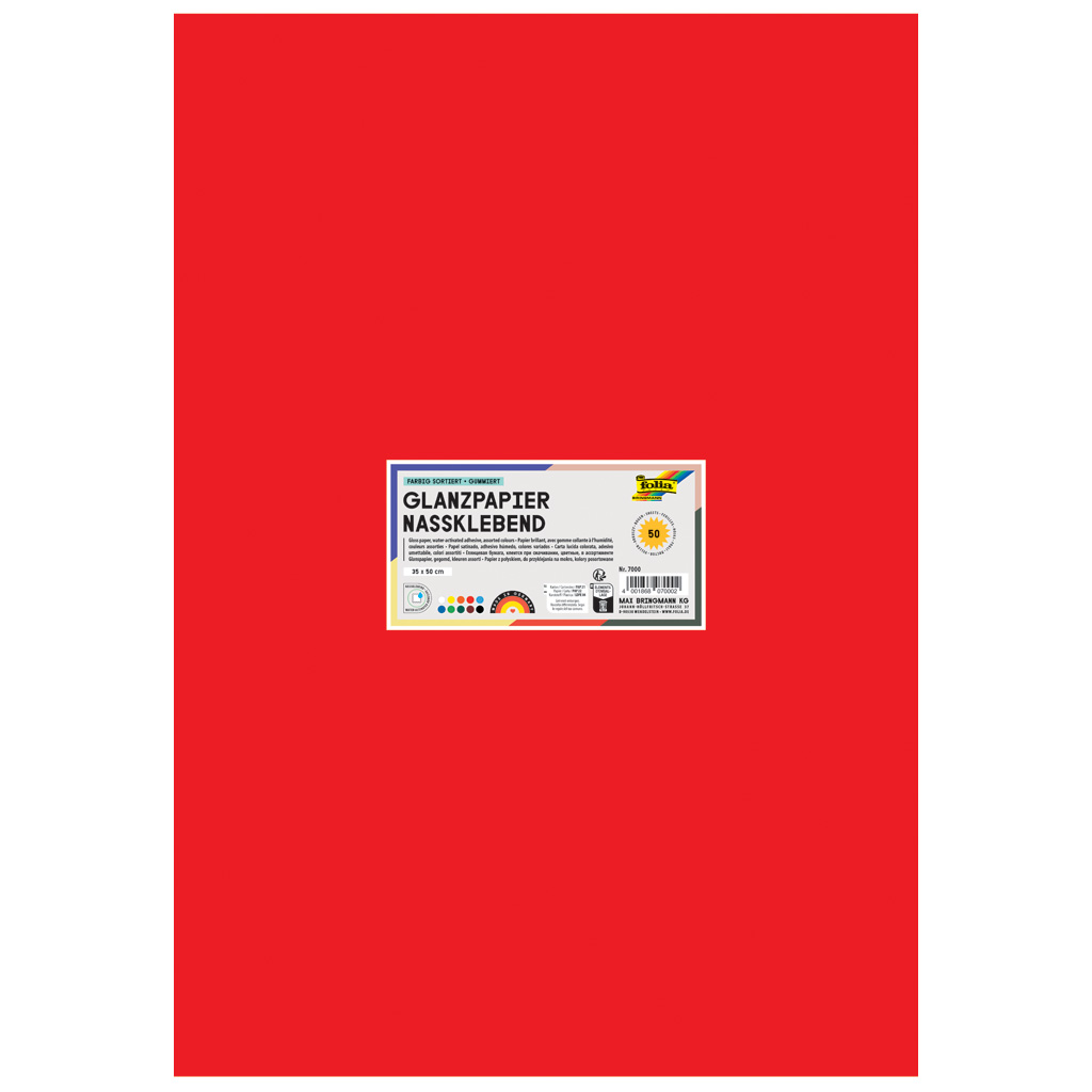 Buntpapier, Glanzpapier 80 g/m²