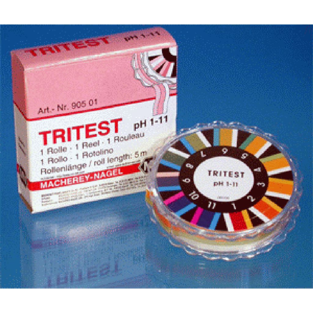 TRITEST-L-Indikatorpapier pH 1-11