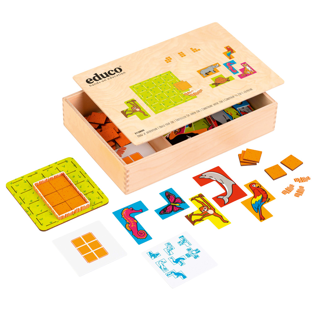 Educo® Erstelle deinen Zoo-Bild Auf diesem Bild ist das Produkt mit der Art.Nr.: W-83421 zu sehen