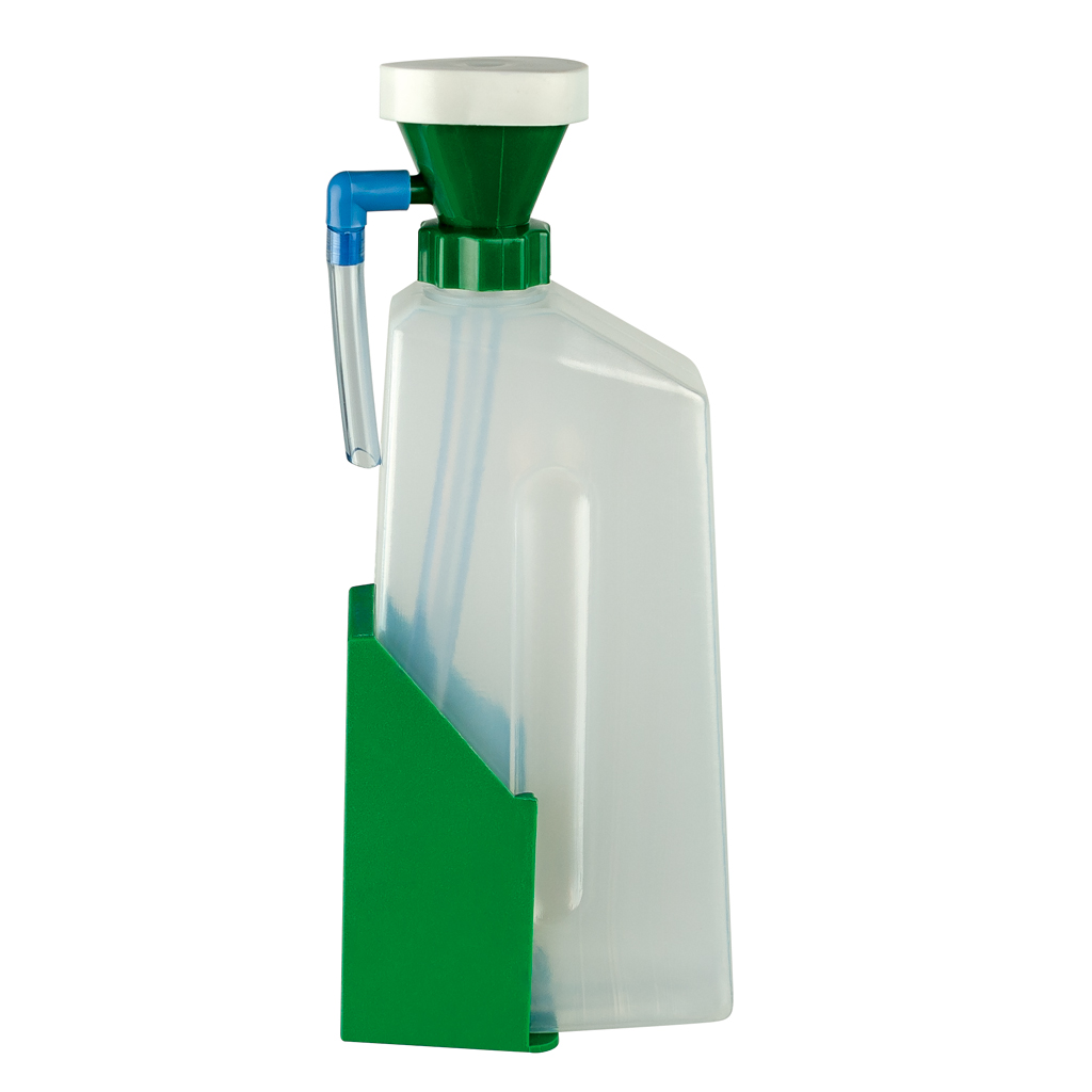 Augenspülflasche mit Wandhalterung-Bild Auf diesem Bild ist das Produkt mit der Art.Nr.: W-52300 zu sehen