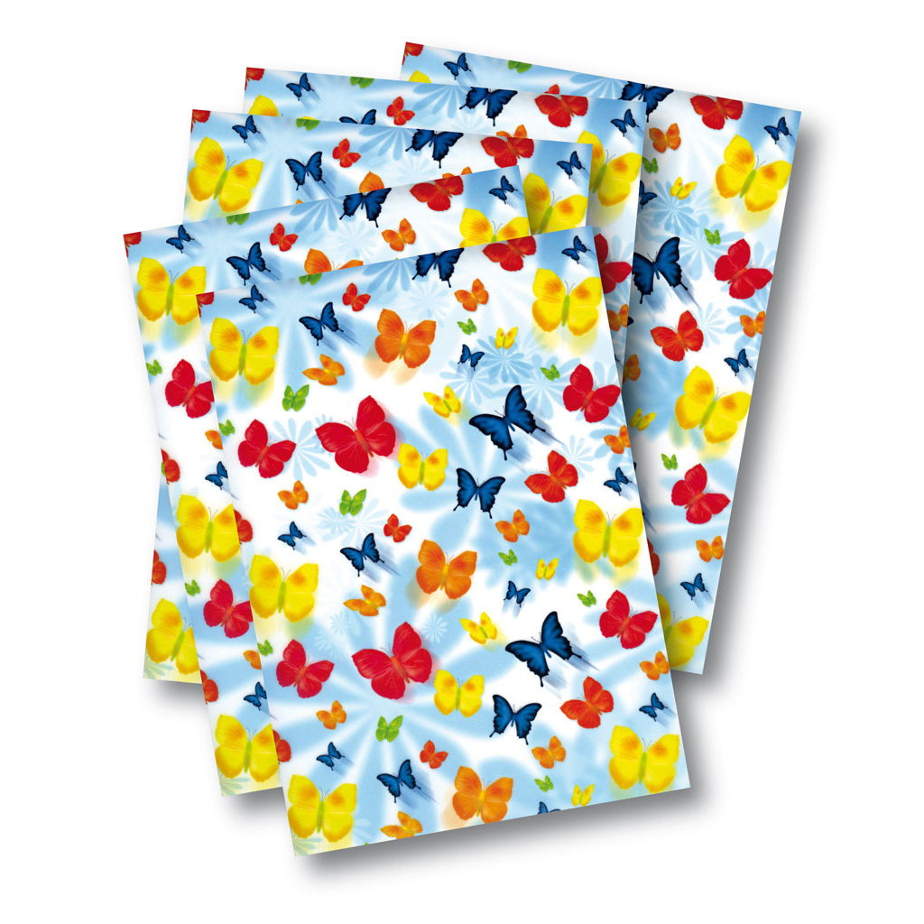 Transparentpapier Schmetterlinge