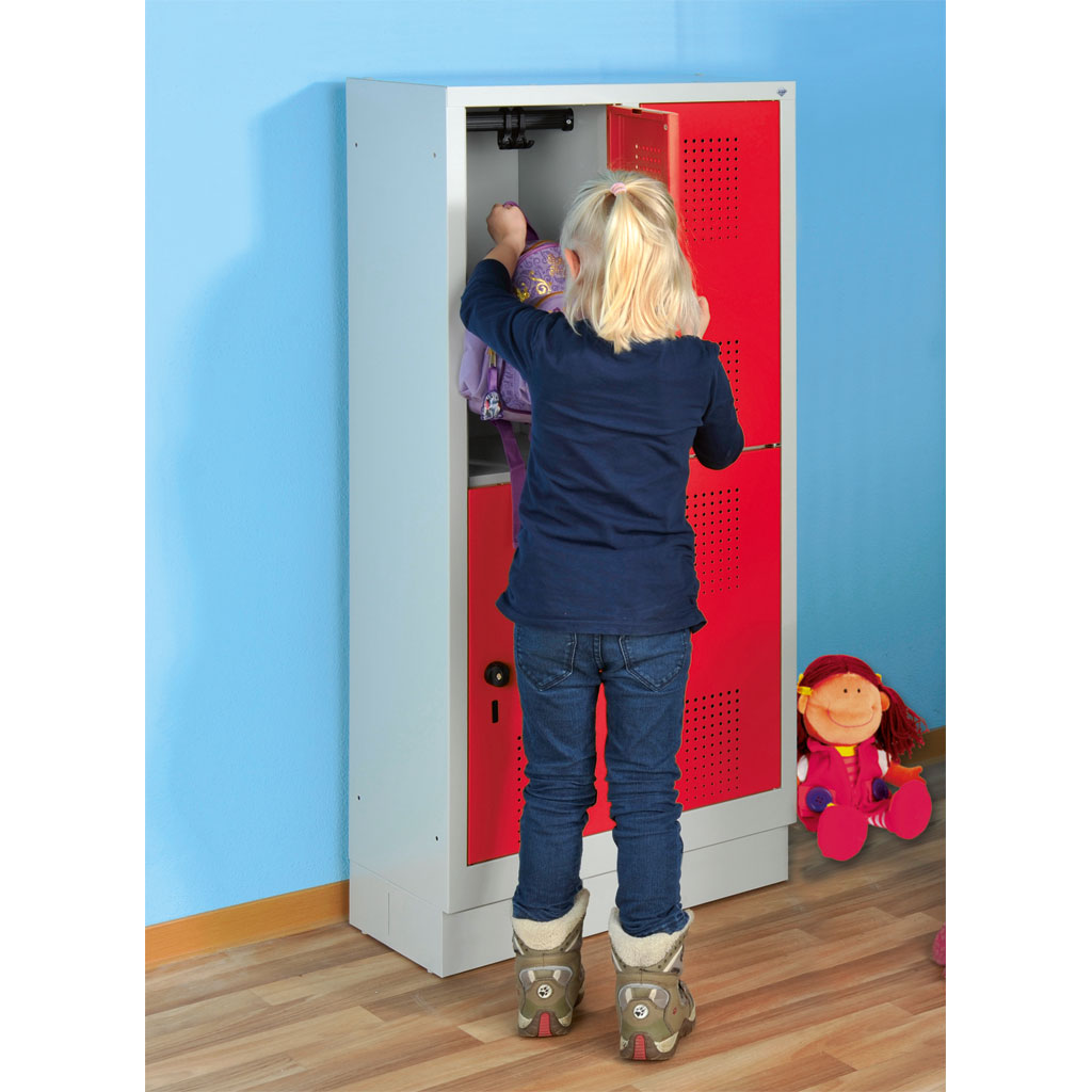 Garderobenschrank, doppelstöckig-Bild Auf diesem Bild ist das Produkt mit der Art.Nr.: M-43837 zu sehen