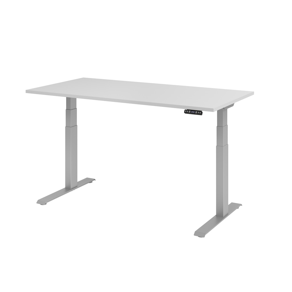 Steh- und Sitzschreibtisch