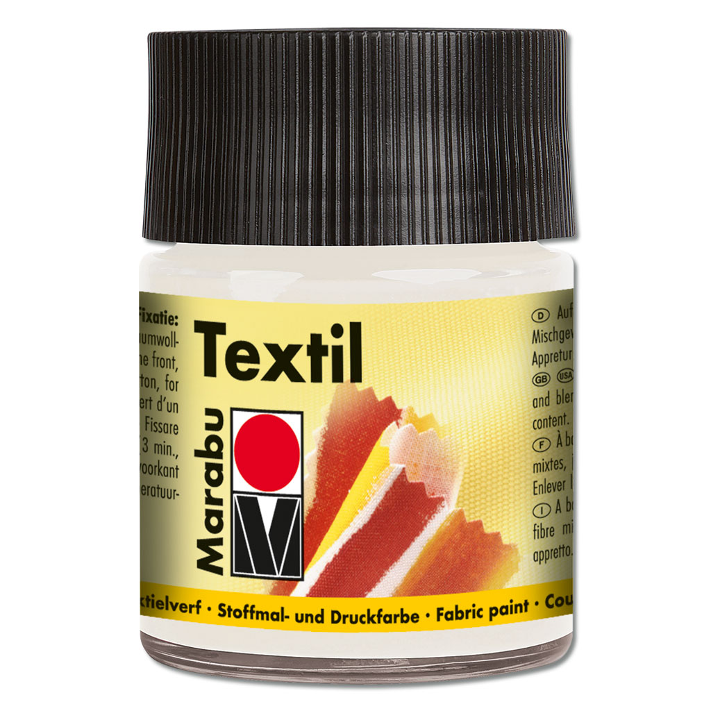 Marabu Textil Stoffmal- und Druckfarbe, 50 ml