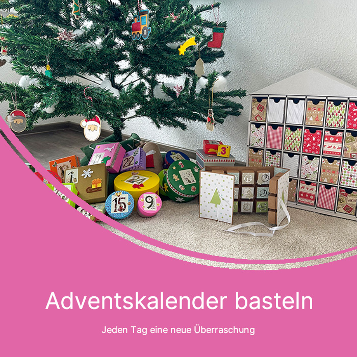 Adventskalender basteln DIY Adventkalender