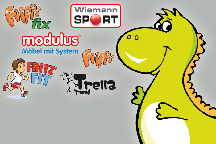 Logos von den Eigenmarken von Wiemann Lehrmittel