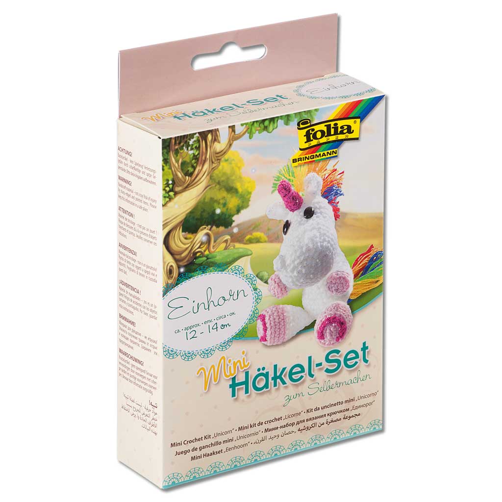 temp93088_haekelset_einhornFDdLmoZSZ8FZC Folia® Häkel-Set „Amigurumi-Tiere“