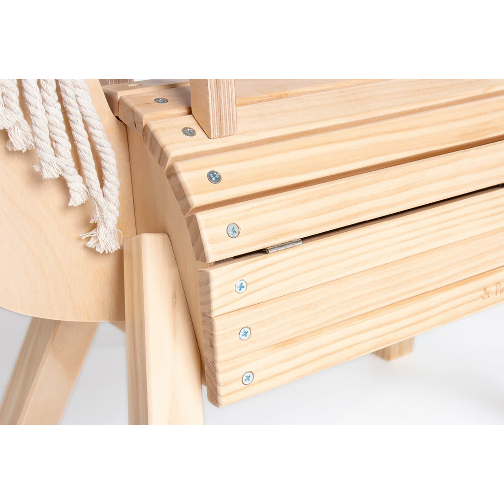 Kleines Holzpferd Nelli