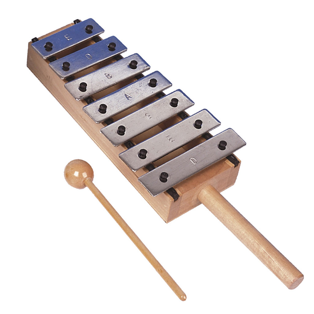 Glockenspiel mit Stiel diatonisch