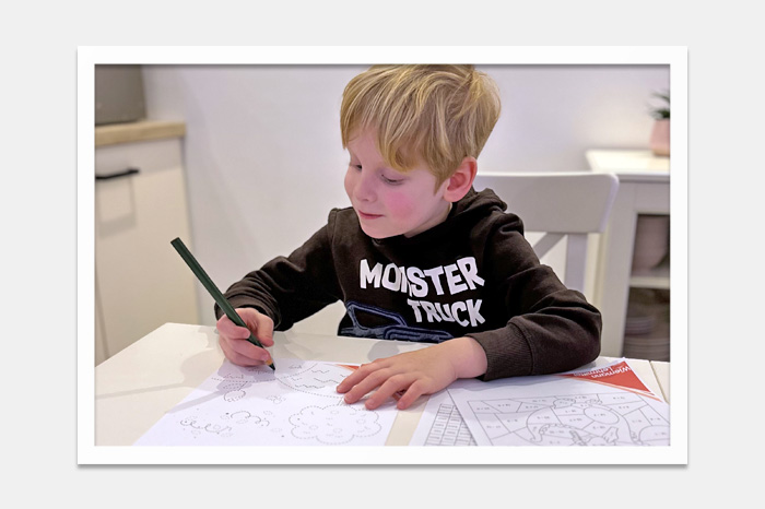 Unterrrichtsmaterialien Grundschule – Kopiervorlagen Junge mit Kopiervorlagen