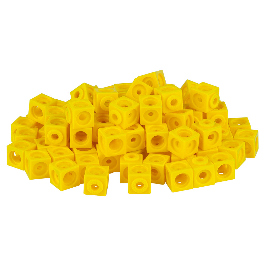 Steckwürfel, 100 Stück Steckwürfel, 100 Stück