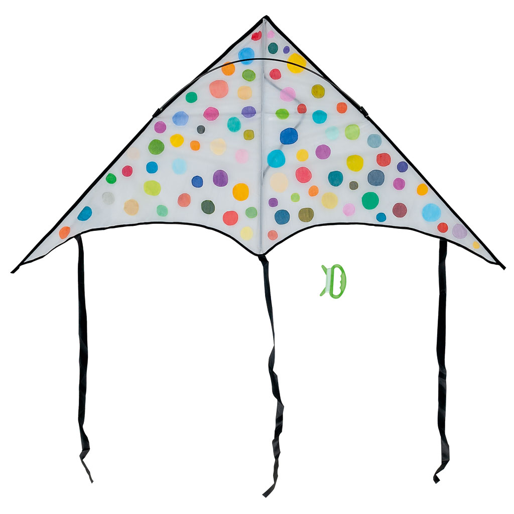 Dreiecksdrachen zum Selbstgestalten,