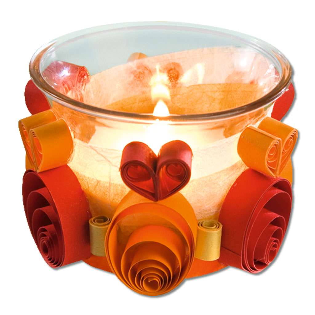 Quilling Schablone mit Korkunterlage
