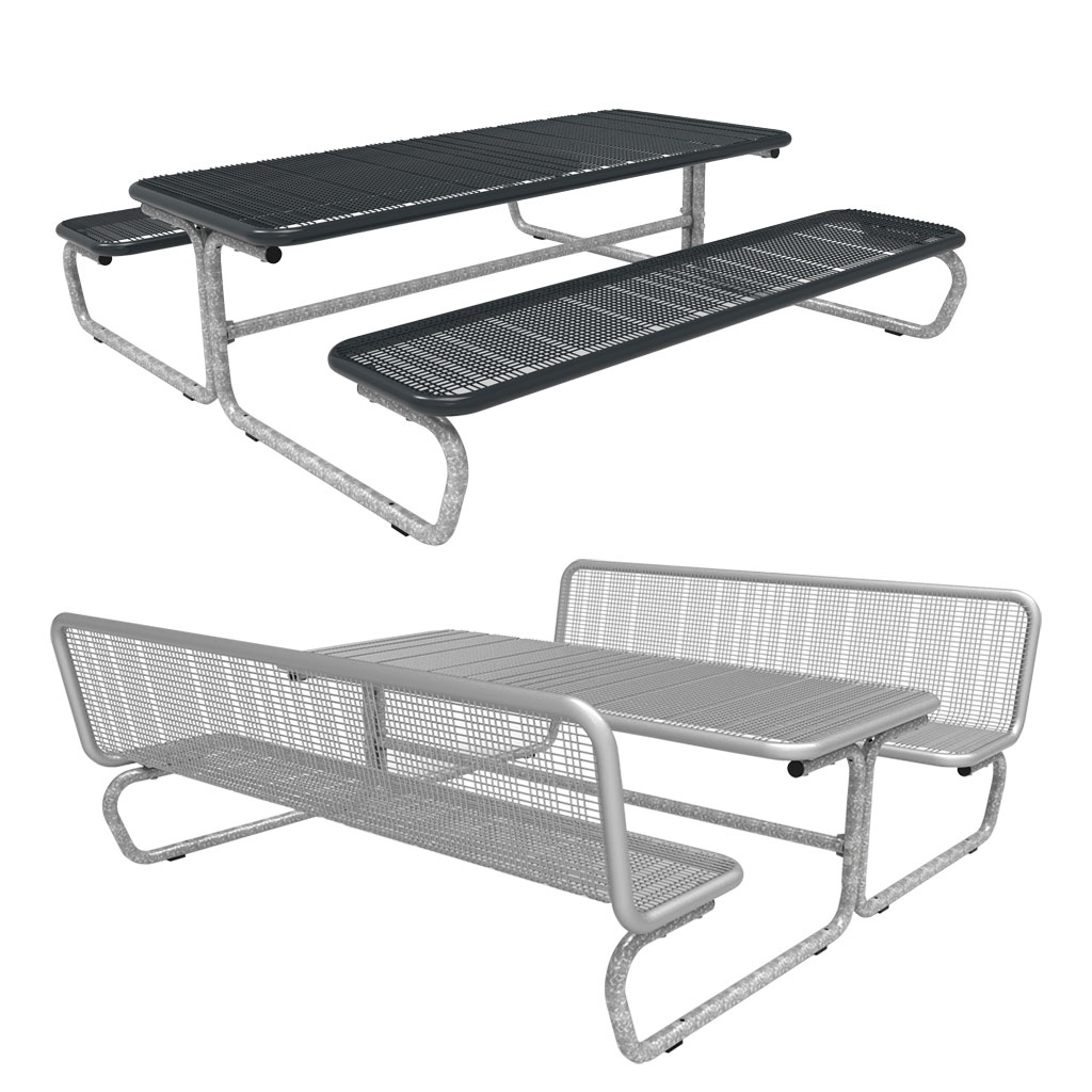 Sitzgruppe aus Drahtgitter-Bild Auf diesem Bild ist das Produkt mit der Art.Nr.: M-45238 zu sehen