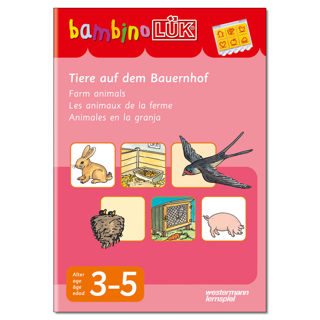 bambinoLÜK Tiere auf dem Bauernhof