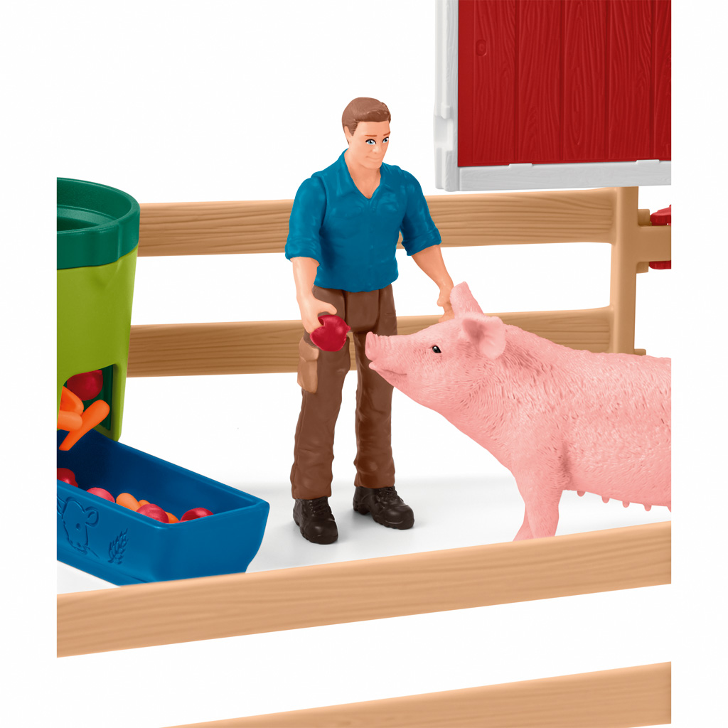 Schleich® Große Farm mit Tieren und Zubehör