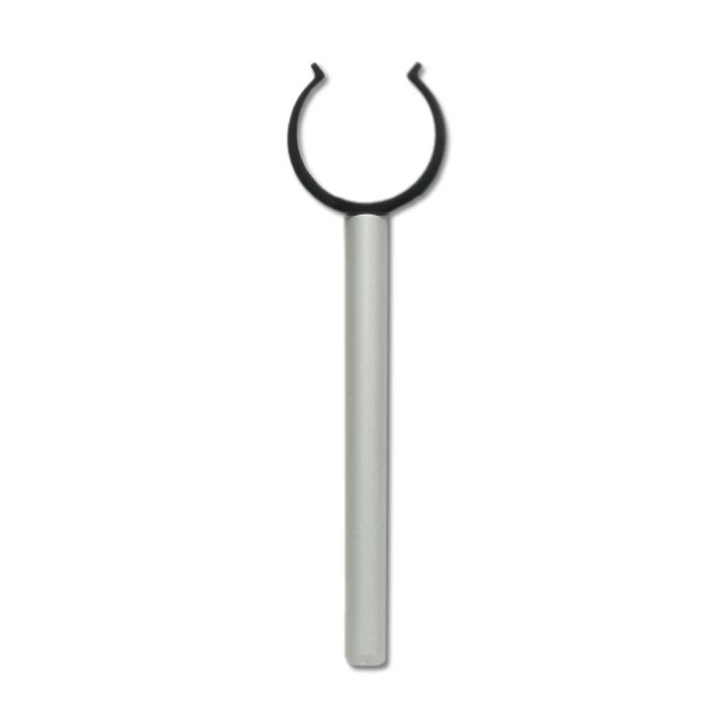 Halteclips an Stab 100 mm in verschiedenen Größen