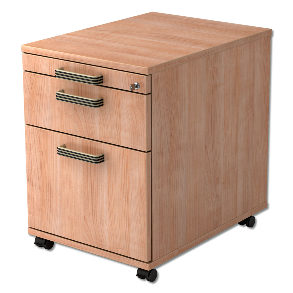 Rollcontainer mit Hängeregistratur