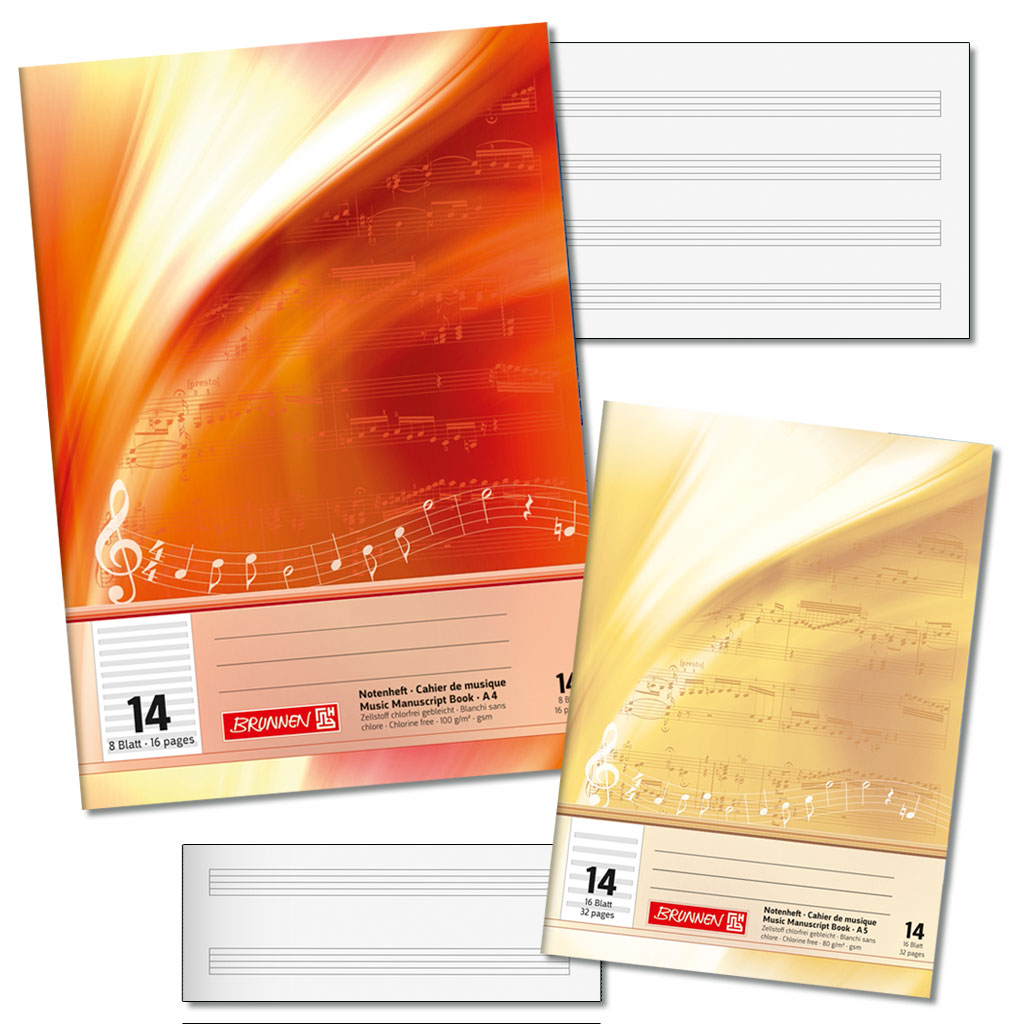 Brunnen® Notenheft