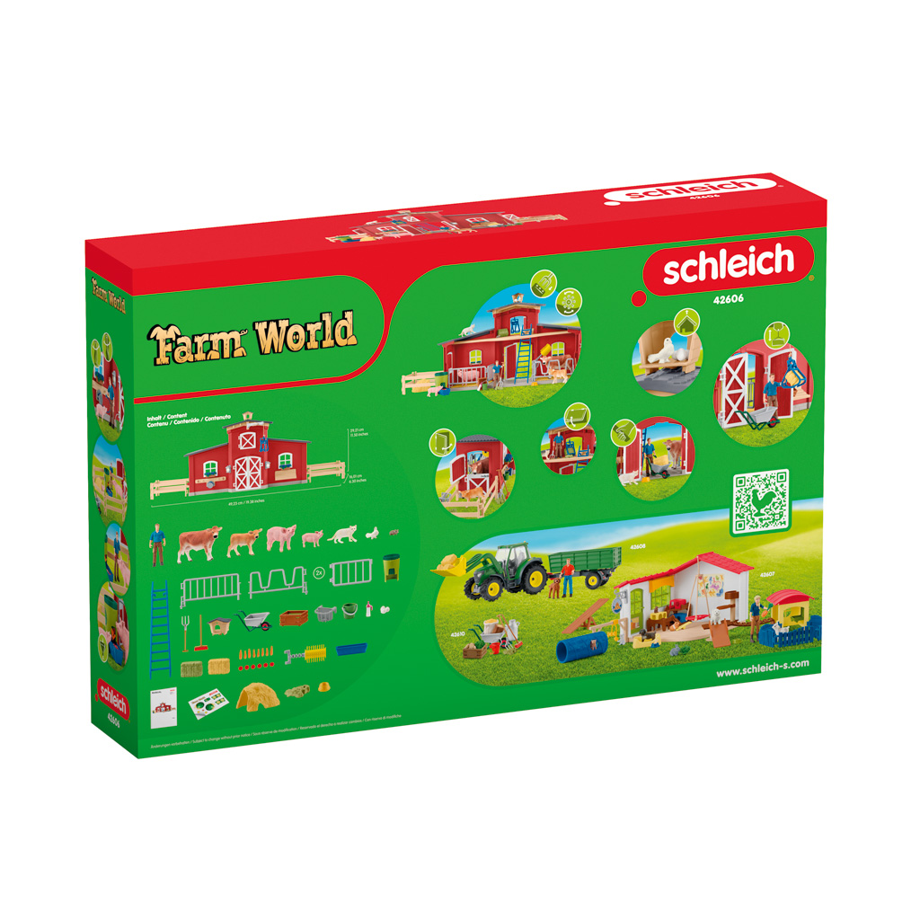 Schleich® Große Farm mit Tieren und Zubehör
