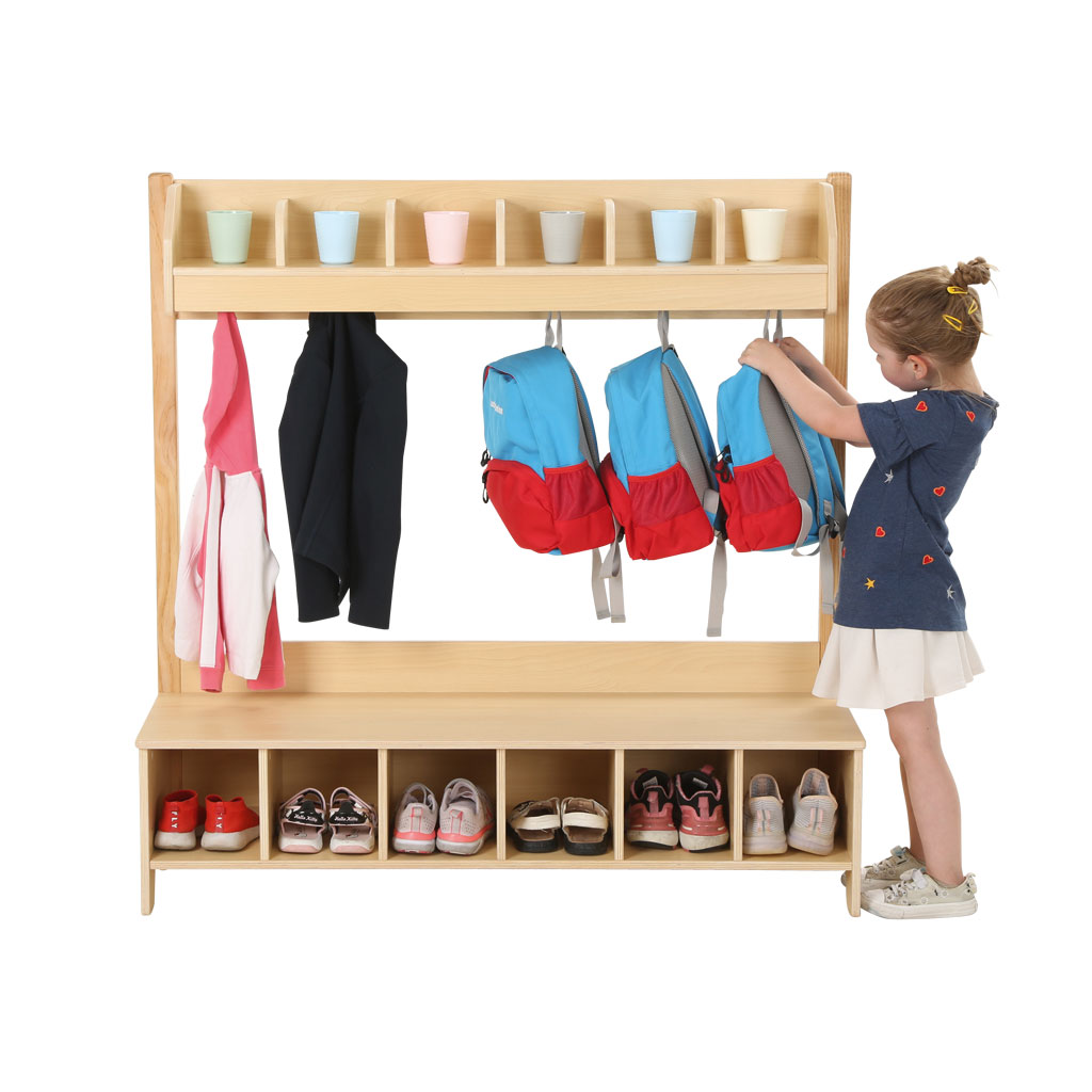 Kindergartengarderobe
