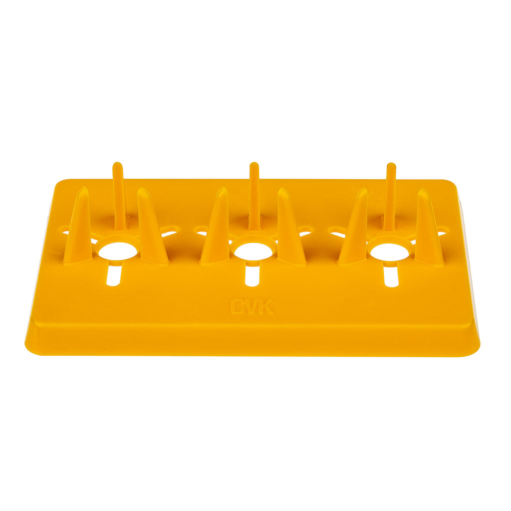 Reagenzglasständer für 3 Gläser